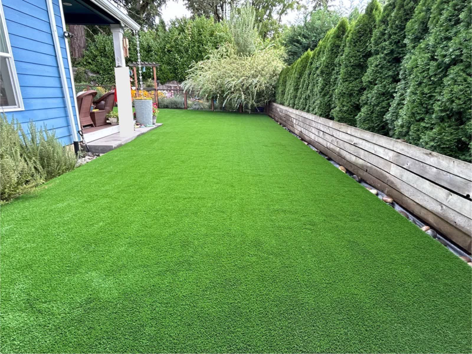Yard Transformations, Artificial Grass Lawns project in Portland, OR