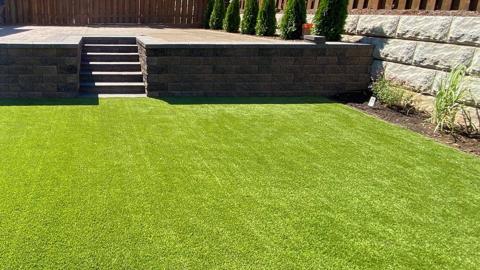 Artificial turf installation in Tigard, OR