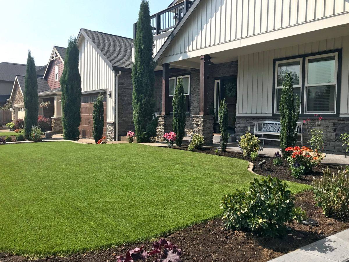 Artificial Grass Lawns installation in the Portland, OR area